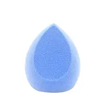 O. TWO. O, 1 шт.,, синее Флокирование, капля, шелковистая, диагональная, с двумя ножками, трехмерная пуховка, Влажная и сухая