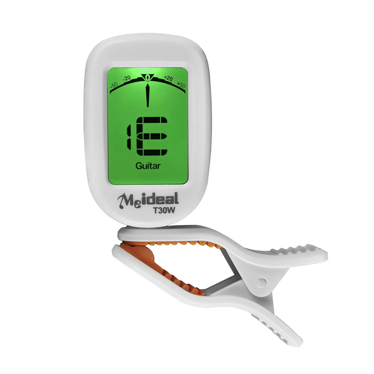 

Meideal Tuner Clip on Tuner Guitar Bass Violin Ukulele Banjo Big LCD High Accuracy Clip-on T30W