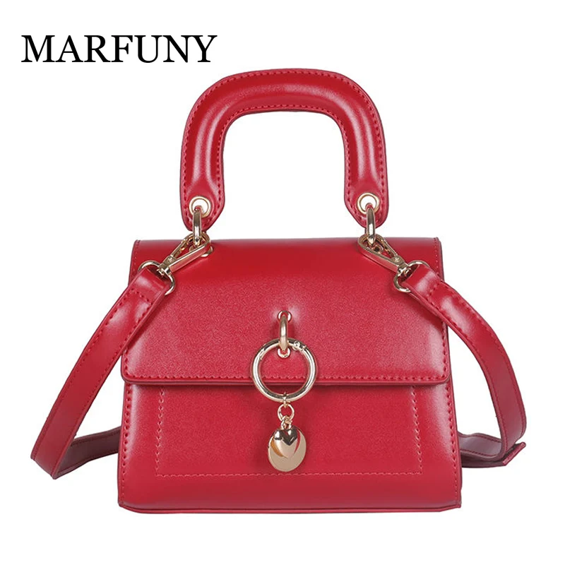 

Women Small Handbags Luxury Leather Crossbody Messenger Bag For Women Top-handle Design Ladies Shoulder Bags Fashion Sac A Main
