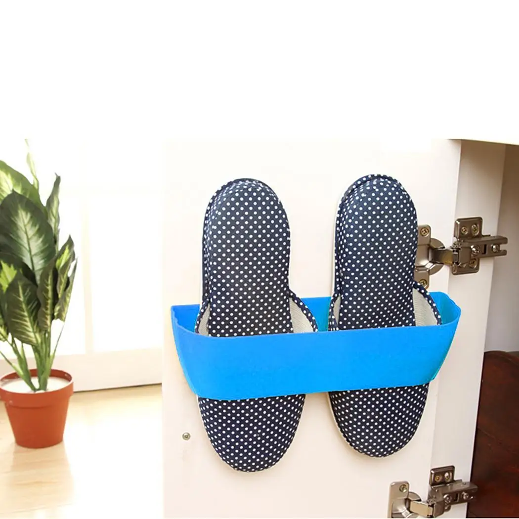 

Rack Rose Storage Rack Wall Organizer Blue Home Rack Useful Sticky Orange red Shoes New Combination Plastic Indoor