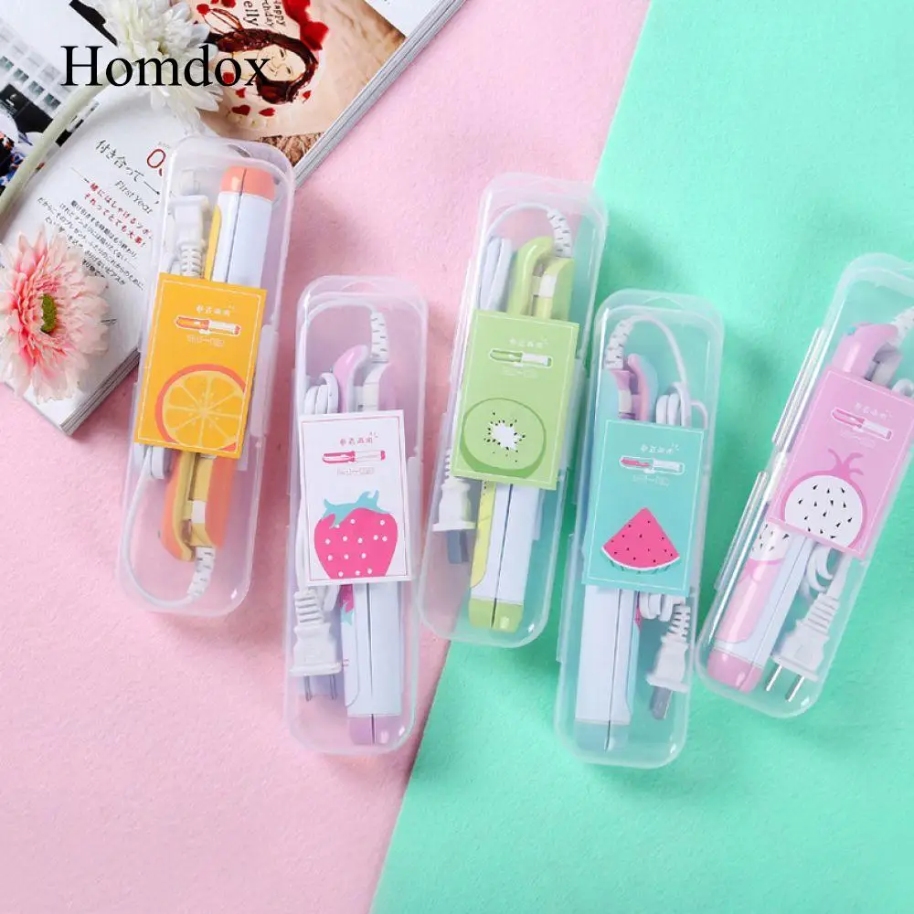 

tools Iron irons straightener hair Candy Travel drop Hair Color shipping hair Mini Electric Cute curling Flat 220V