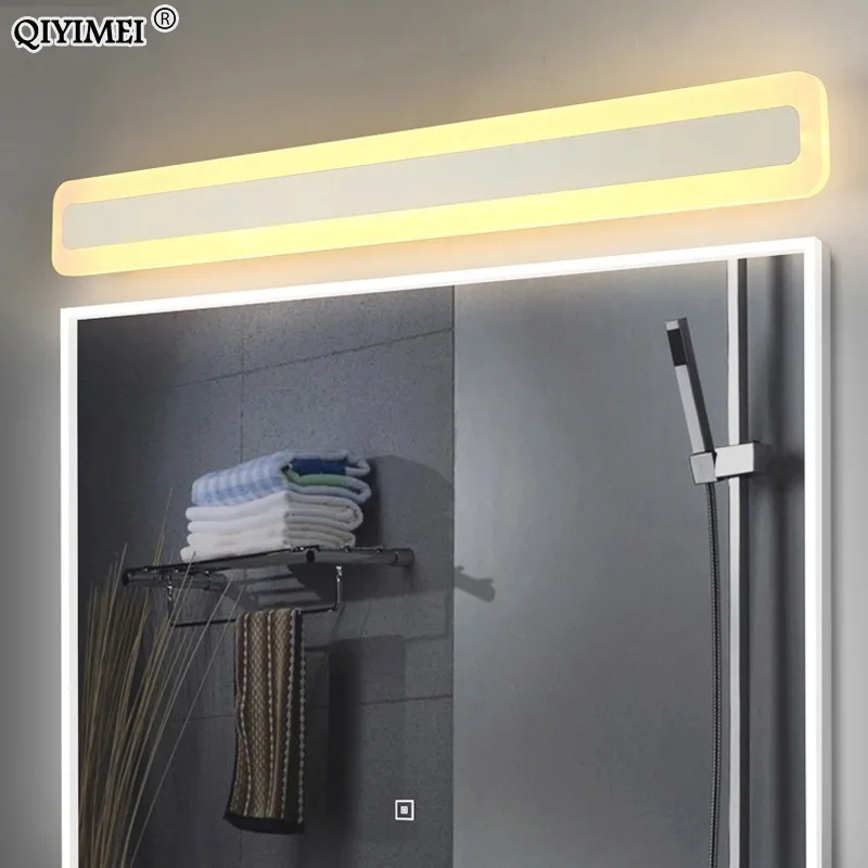 

Modern LED Mirror Wall Lamps 40cm 52cm for Bathroom bedroom headboard wall sconce lampe deco AC85-265V night light Luminaire