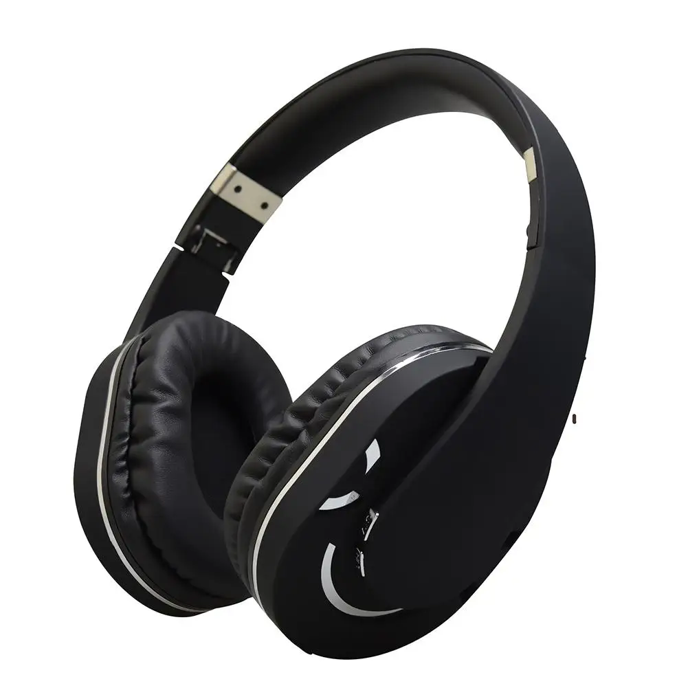 

Head-mounted Foldable Wireless Bluetooth Headset Noise Reduction Portable Stereo Comfortable Built-in Microphone Headphone