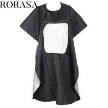 1 шт. Горячая черная Профессиональная парикмахерская накидка фартук Парикмахерская мантия для стрижки волос накидка водонепроницаемая ткань для парикмахерского фартука