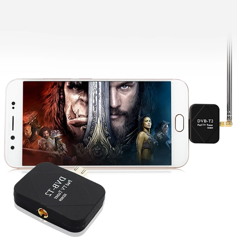 Портативный USB DVB T/T2 ТВ тюнер Палка ключ приемник для Android смартфона|Спутниковое