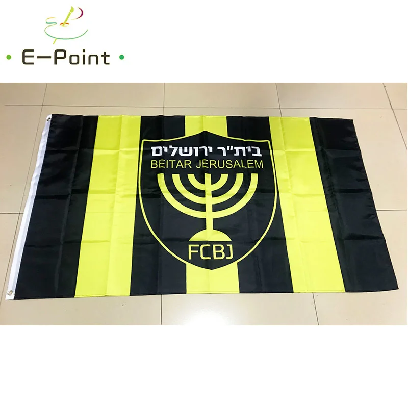 Израиль Beitar jerusora FC новинка 3 фута * 5 футов (90*150 см) размер рождественские украшения