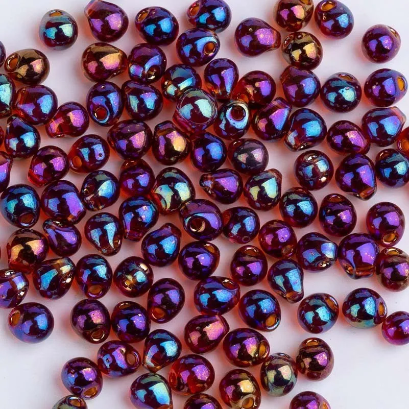 Taidian 3,4 мм падение Miyuki Seedbeads набор «сделай сам» для вечерние платье аксессуары 3/5 г/лот Непрозрачный Бирюзовый светло-голубой Пикассо DP4514