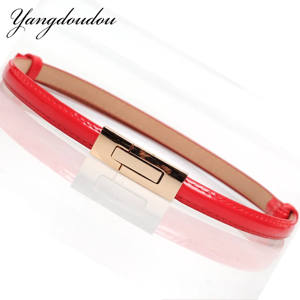 Yangdoudou новые женские изысканные пояса Модные Джокер с эластичной резинкой на