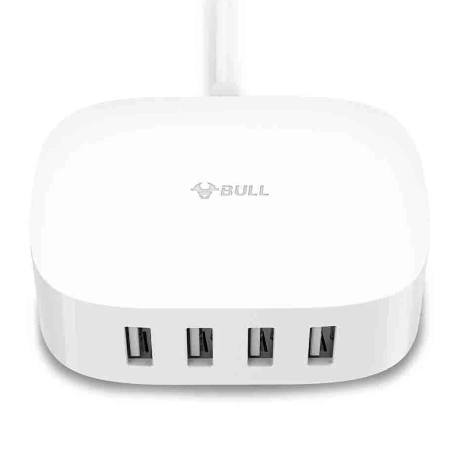 

BULL Smart Desktop UL Listed Portable 1 AC Outlet 4 USB Ports USB Charger