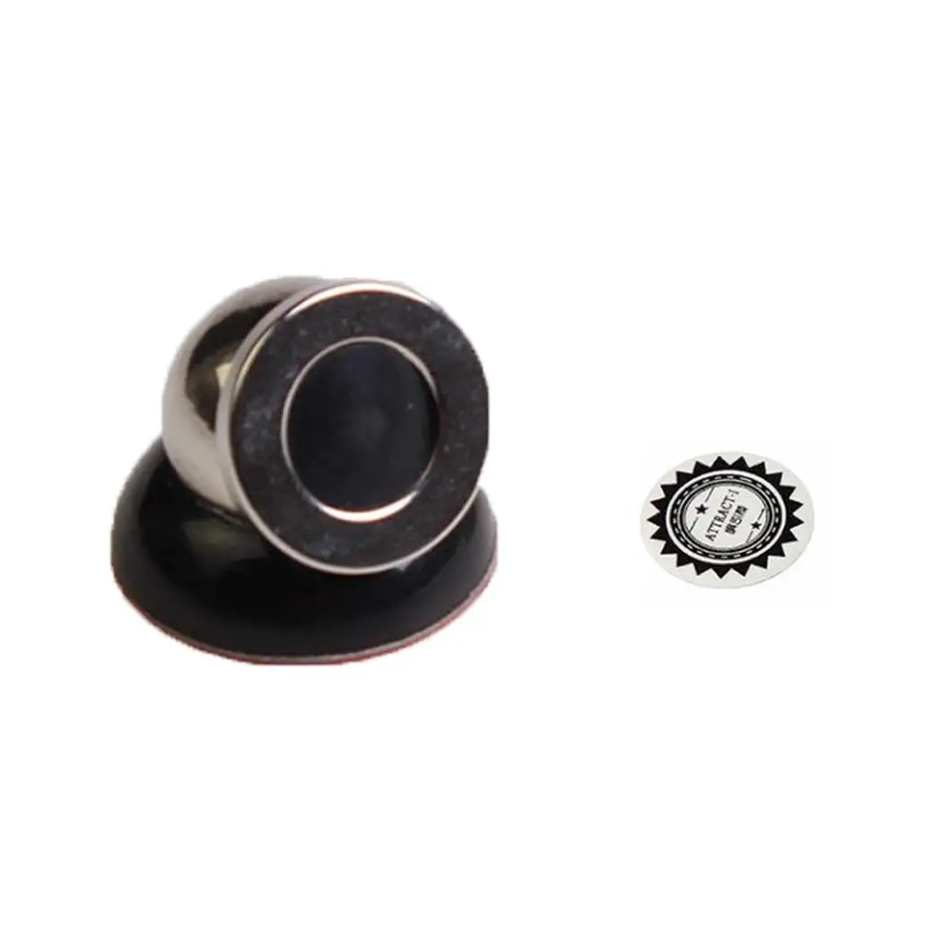 

In-car Creative Phone Mounts 360 Degree Rotating Magnetic Suction General Mobile Black, White Bracket