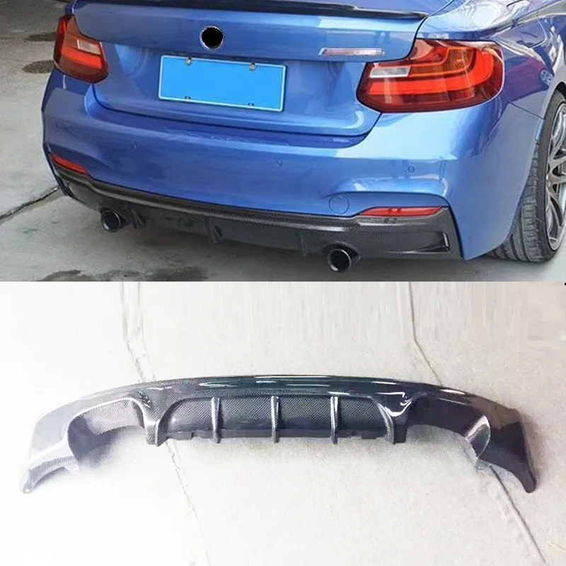 Parts Mouldings Exterior Protector Modification Tuning Rear Diffuser Car Front Lip Bumpers 14 15 16 17 FOR BMW 2 series Parts Mouldings Exterior Protector Modification Tuning Rear Diffuser Car Front Lip Bumpers 14 15 16 17 FOR BMW 2 series