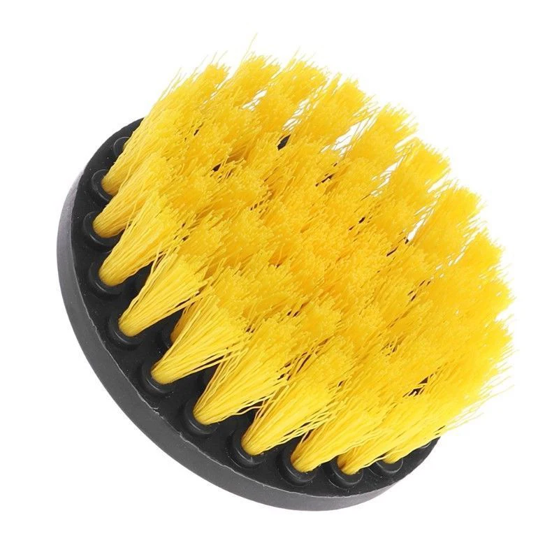 

4inch Drill Brush Power Scrub Clean Brush For Leather Plastic Wooden Furniture Car Interiors Cleaning Power Scrub Dusty Brush