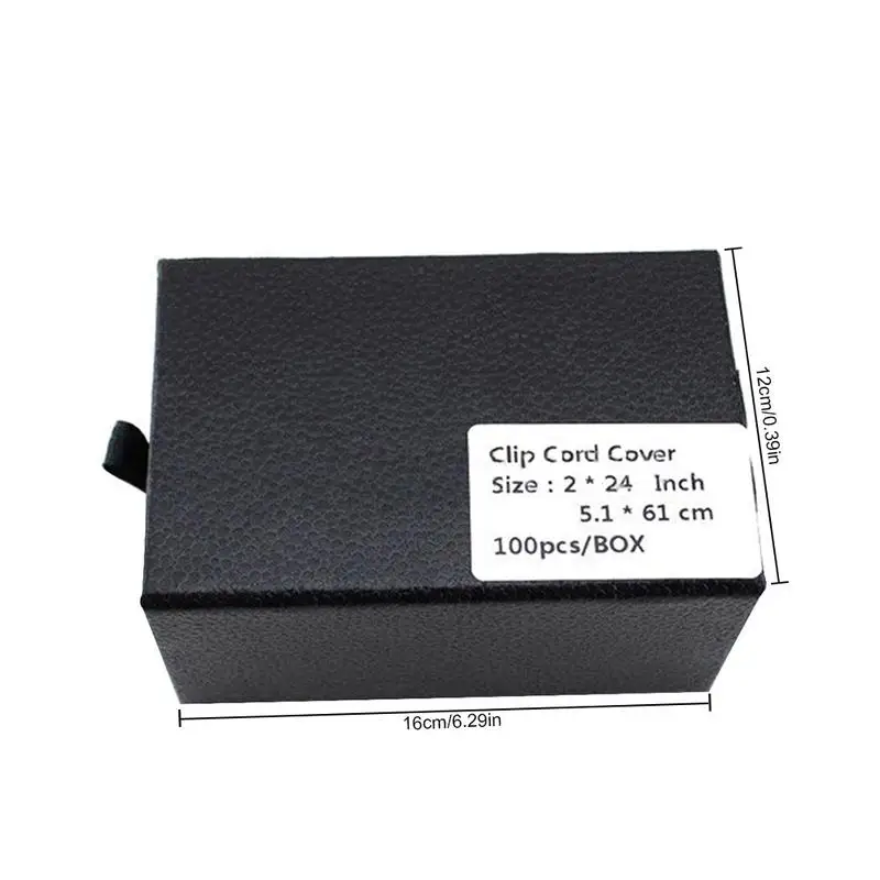 100Pcs Tattoo Special Disposable Hook Line Protection Bag Set Aseptic Hook Line Set Accessories Plastic Blue Clip Cord Sleeves