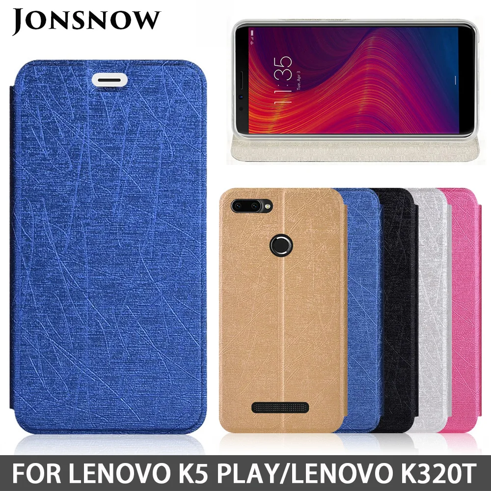 Чехол-книжка JONSNOW для Lenovo K5 Play K320t кожаный защитный | Мобильные телефоны и