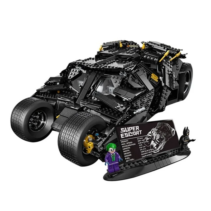 

Lepin DC Super Heroes 76023 The Batman Armored Chariot 1969Pcs Racing Vehicle Building Block Toys For Children Legoing Superhero