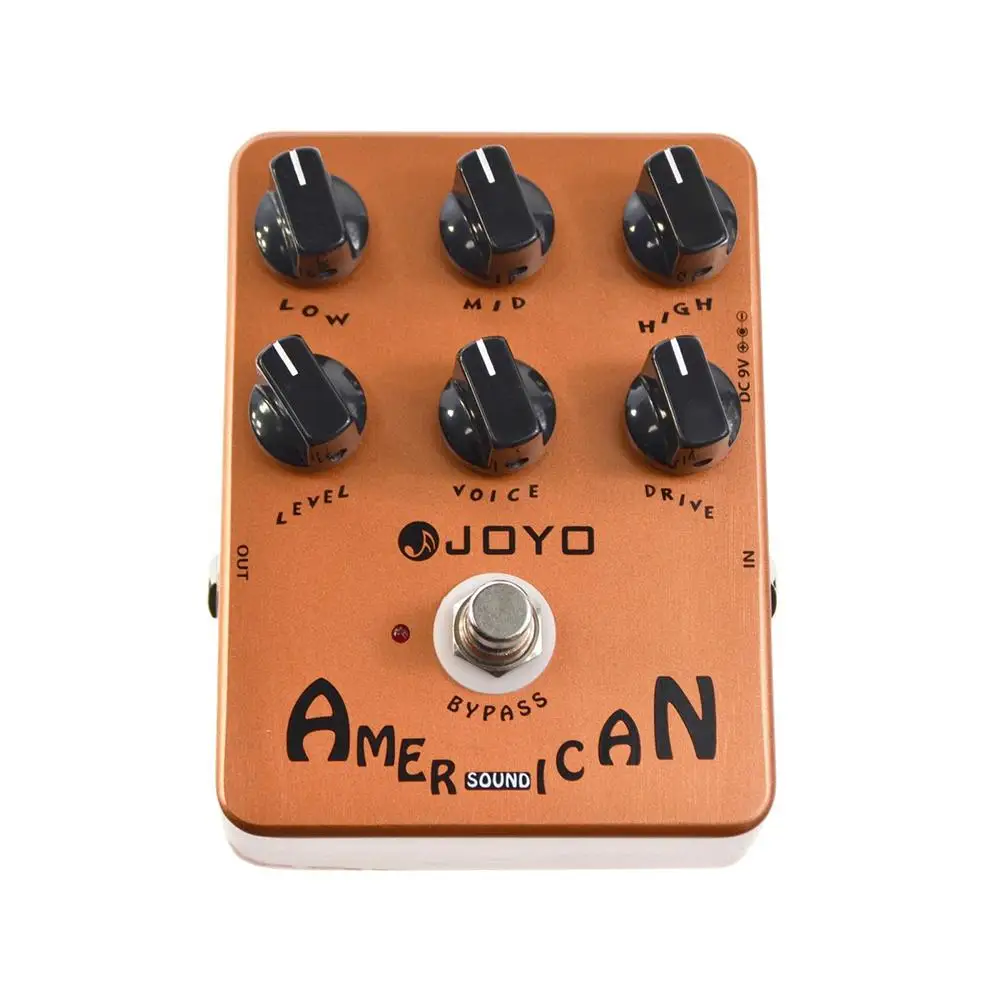 

JOYO Guitar Mini Effects Pedal American Sound Single Block Guitarra Effect Pedal Amplifier Simulator Guitar Accessories JF-14