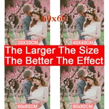 Фото на заказ 5D алмазная вышивка на заказ индивидуальная вышивка крестиком Бриллиантовая мозаика домашний декор paintingLXJ