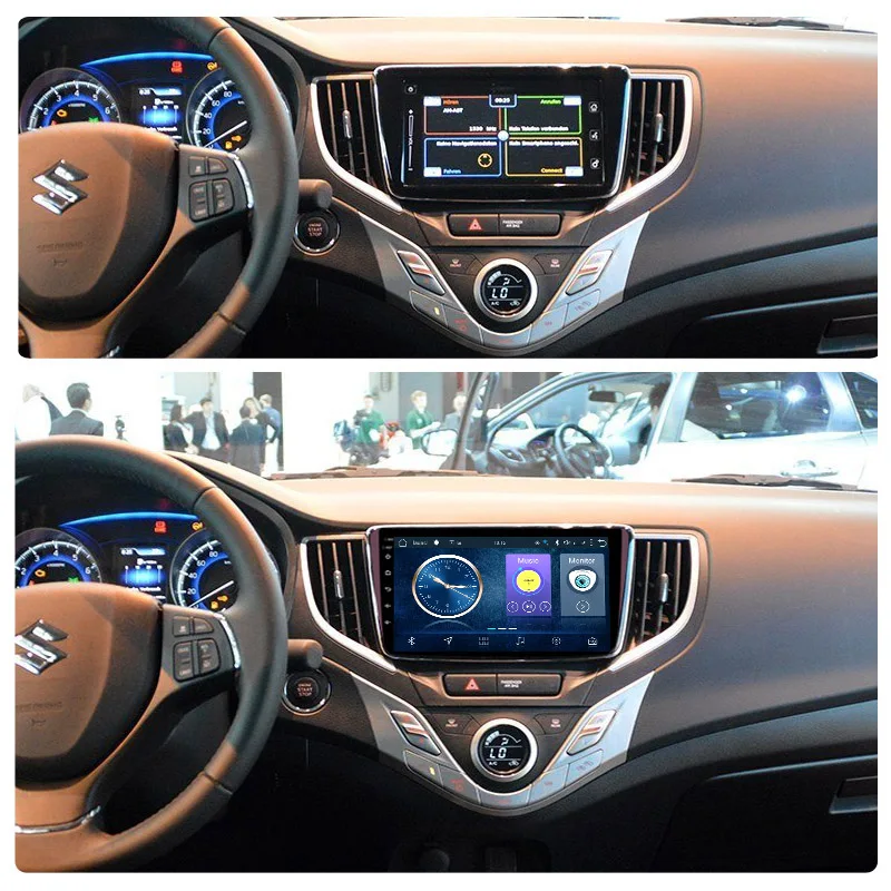 Best Hot Sale 9 Inch Android 8.1 Car Dvd Gps Player for Suzuki Baleno 2015-2018 built-in Radio Video Navigation Bt Wifi 1