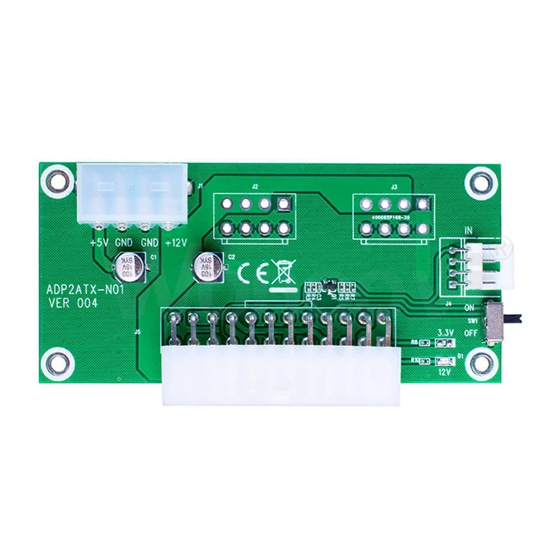 Pc سطح المكتب Atx المزدوج Psu 24 دبوس امدادات الطاقة مزامنة موسع كابل مجلس