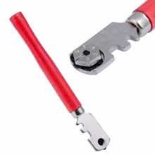 1 шт. Высокое качество Алмазная противоскользящая металлическая ручка стальное лезвие подача масла стекло резак резка строительные инструменты