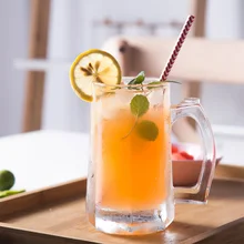 Пивной MugsWSHYUFEI(WSHYUFEI) 360 мл стеклянный стакан для сока или круглые чашки пива