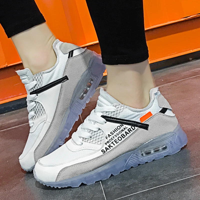 

TULUO Brand New Men Running Shoes Lace-up Anti Slip Walking Lightweight Jogging Sneakers for Men Height Increasing Outdoor