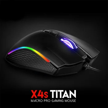 

Fantech X4S USB Wired 4800dpi 7 Buttons Optical Gaming Mouse LED Backlight for PC New