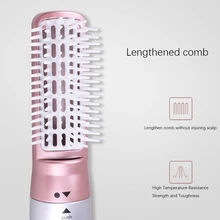 Shinon 3 в 1 профессиональные щипцы для завивки волос, выпрямитель для волос, фен-щетка, роликовая расческа, инструмент для укладки волос для дома, Eu P