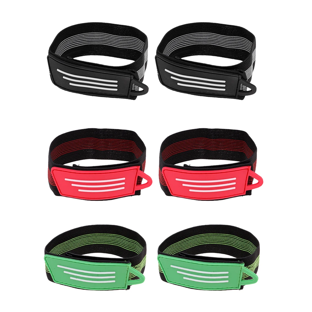

3 Pairs Bicycle Safety Ankle Leg Band Reflective Tape Trousers Pant Band Leg Strap For Outdoor Running Fishing Cycling 35mm