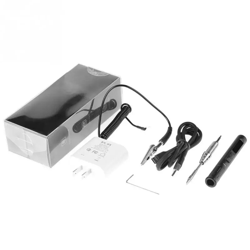 

Smart Digital Iron Station USB Type-C OLED Display Built-in STM32 Chip Soldering Tool New