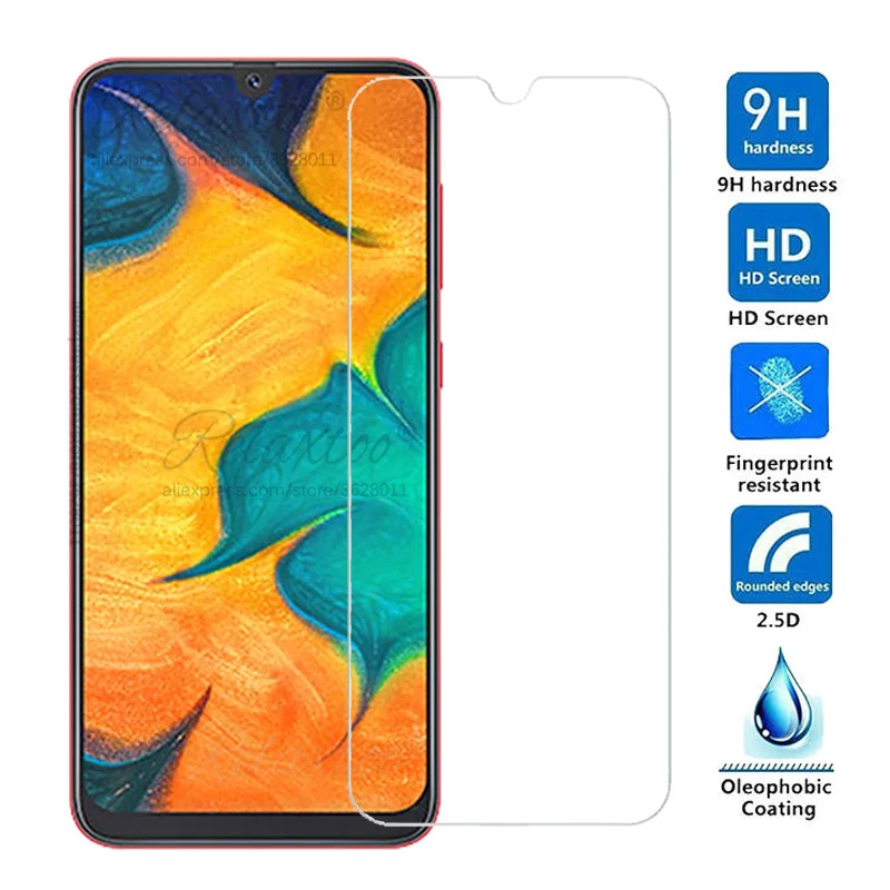 Закаленное стекло для samsung Galaxy A70 A60 A50 A40 A30 A20 A10 Защитная пленка для экрана для samsung A30 A305F