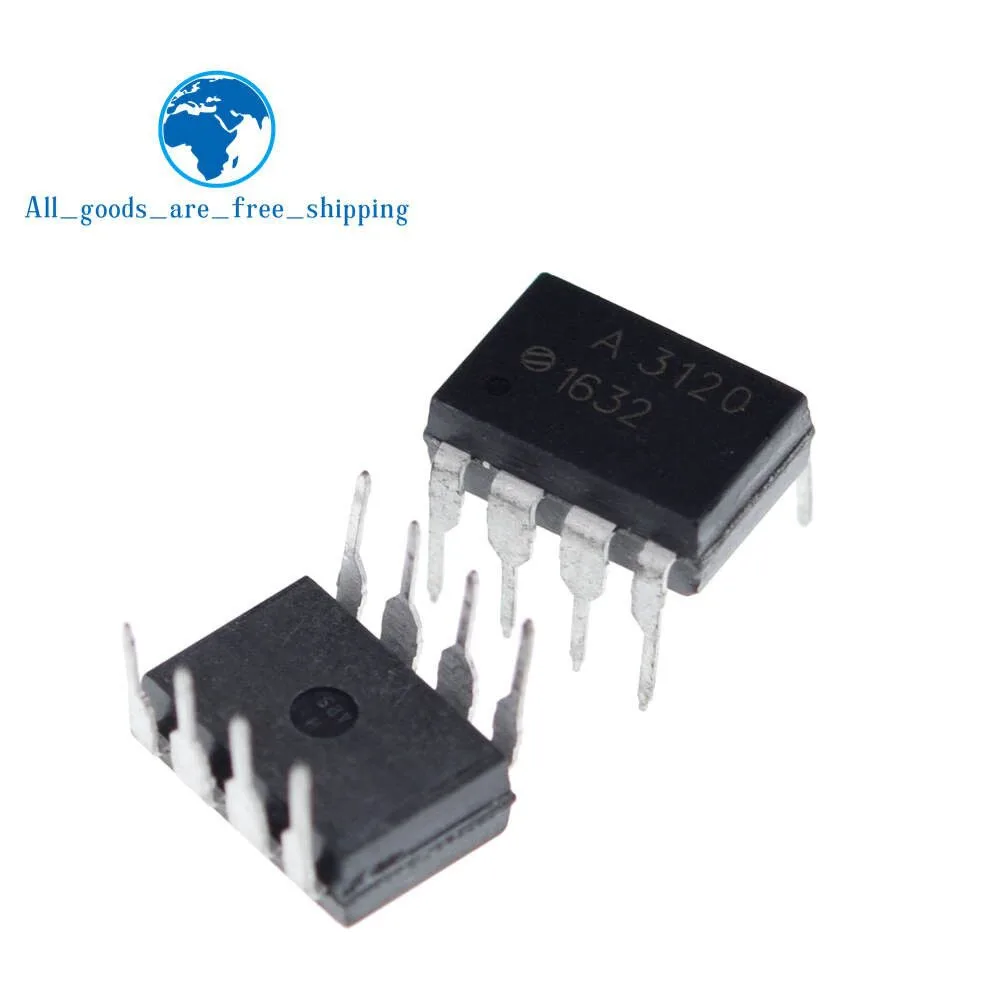 10 шт. HCPL3120 DIP8 HCPL 3120 DIP A3120 A 8|Интегральные схемы| |