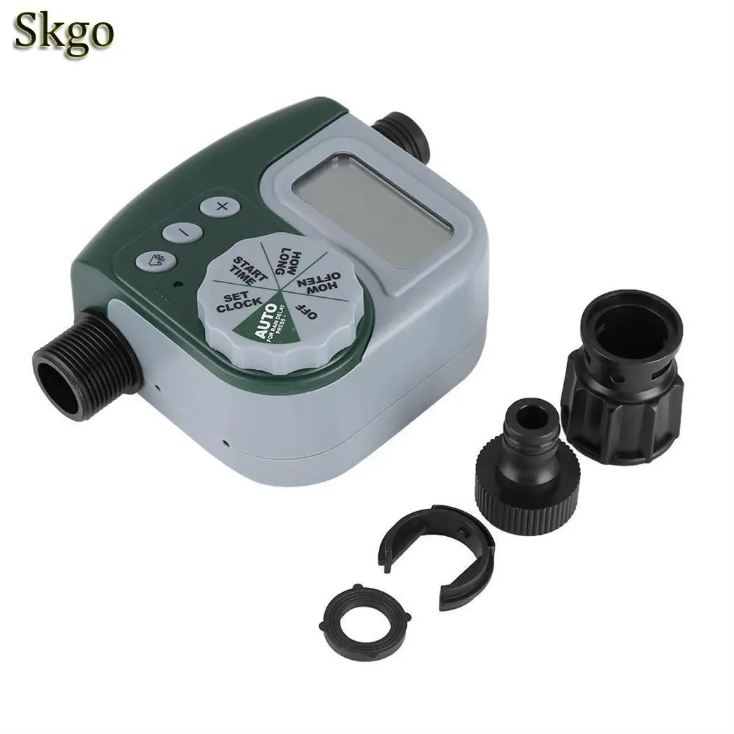 

Geometric x Not Batteries Watering Garden 2 Controller Device Outlet Irrigation AA Waterproof Automatic Types Included Single