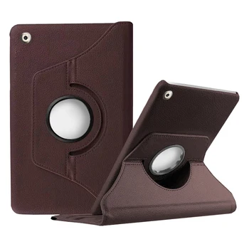 

For Huawei Mediapad M5 Lite 10.1 BAH2-W19/L09/W09 Case Cover For Huawei Mediapad M5 Lite 10 360 Rotating Folio Pu Leather Cases