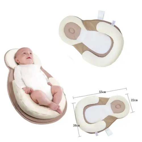 

Brand New Baby Stereotype Sleep Positioners Infant Newborn Anti Rollover Mattress Pillow For Baby Sleep Bed