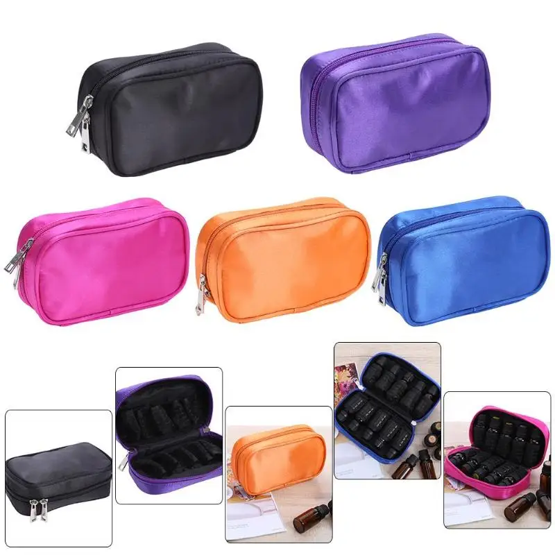 10 Roller Bottles Essential Oil Case Carry Holder Storage Aromatherapy