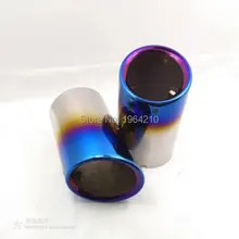 MONTFORD For Mazda 6 Atenza CX-5 CX5 2009-2016 Stainless Steel Tail Exhaust Muffler Tip End Pipes Silencer Pipe 2Pcs Car Styling