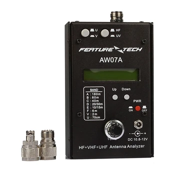 

DIY AW07A HF/VHF/UHF 160M Impedance SWR Antenna Analyzer For Ham Radio
