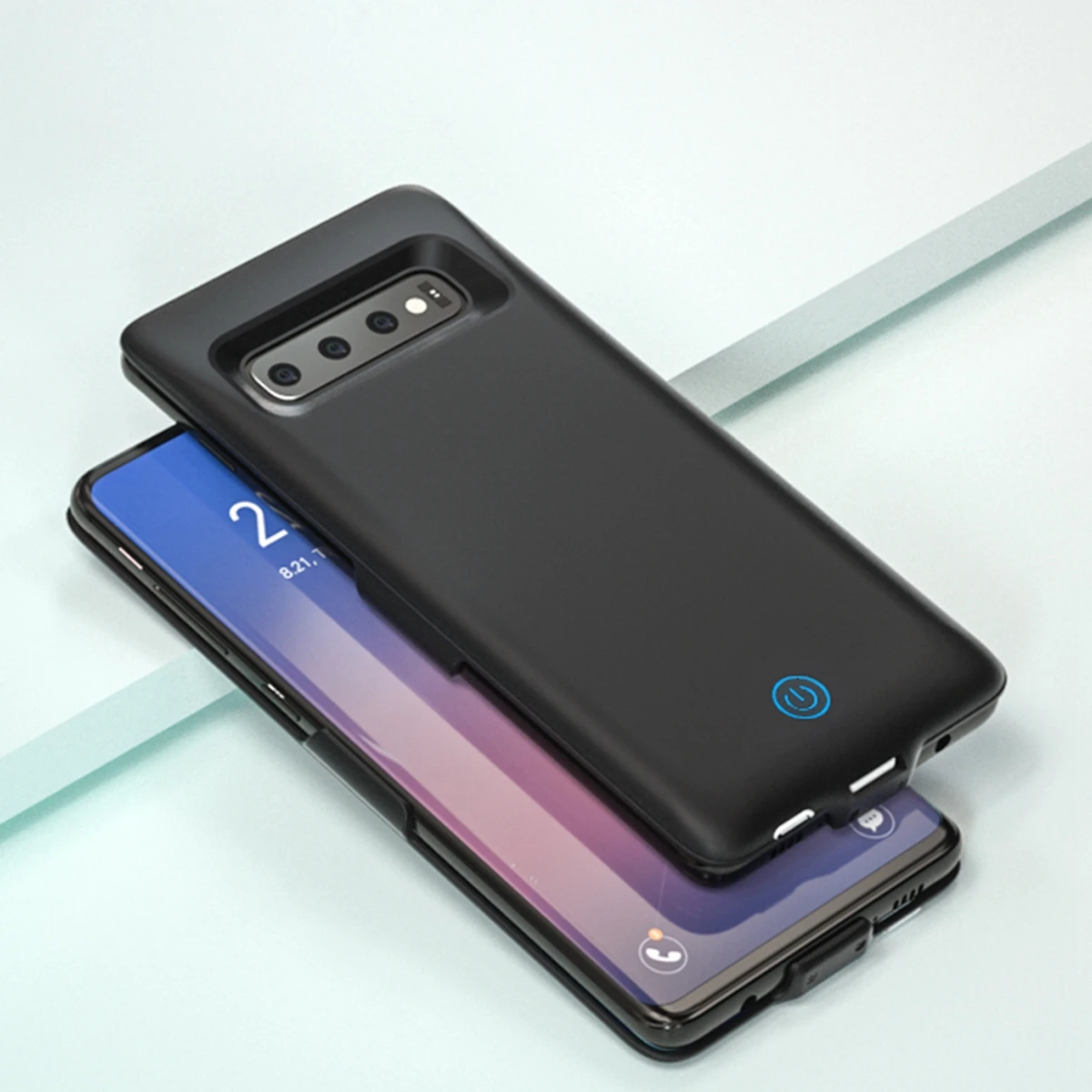 

For Samsung Galaxy S10 Battery Charger Case 5500mAh External Slim Backup Power Bank Charger Cover For Samsung S10 Battery Case