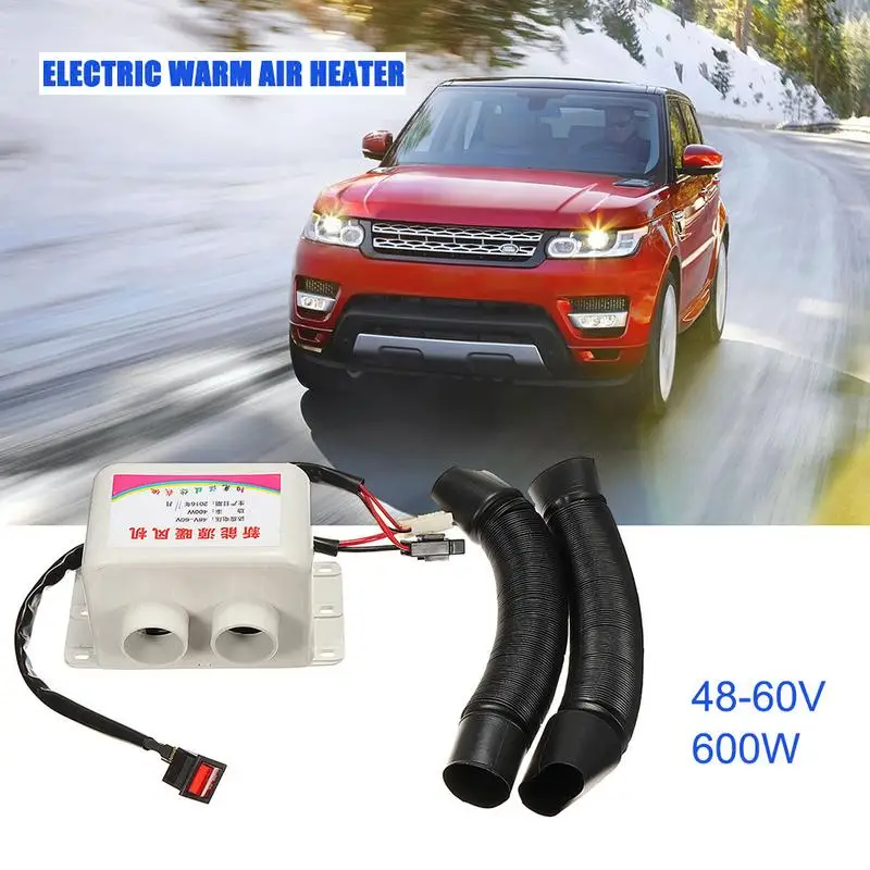 

Universal DC 48-64V 400W Car Vehicle Fan Heater Heating Warmer Windscreen Defroster Demister Fan Car Heater Defroster Hot