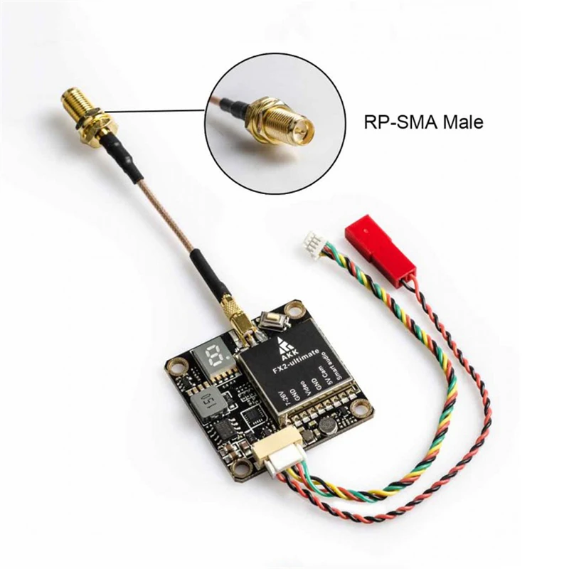 Переключаемый FPV передатчик AKK FX2 Международная/Американская версия 5 8 ГГц 40