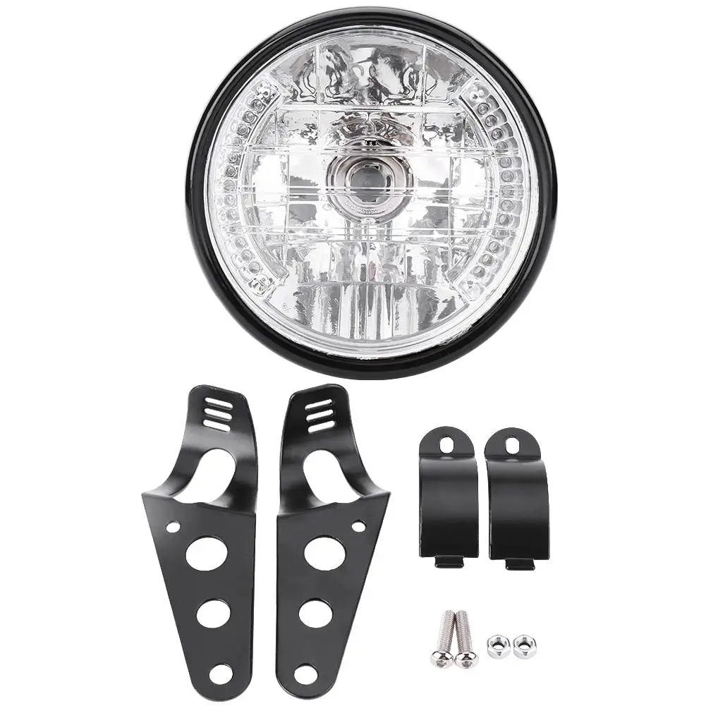 

Oversea Motorcycle Motorbike Headlight Turn Signal Light Bulb with Bracket Universal