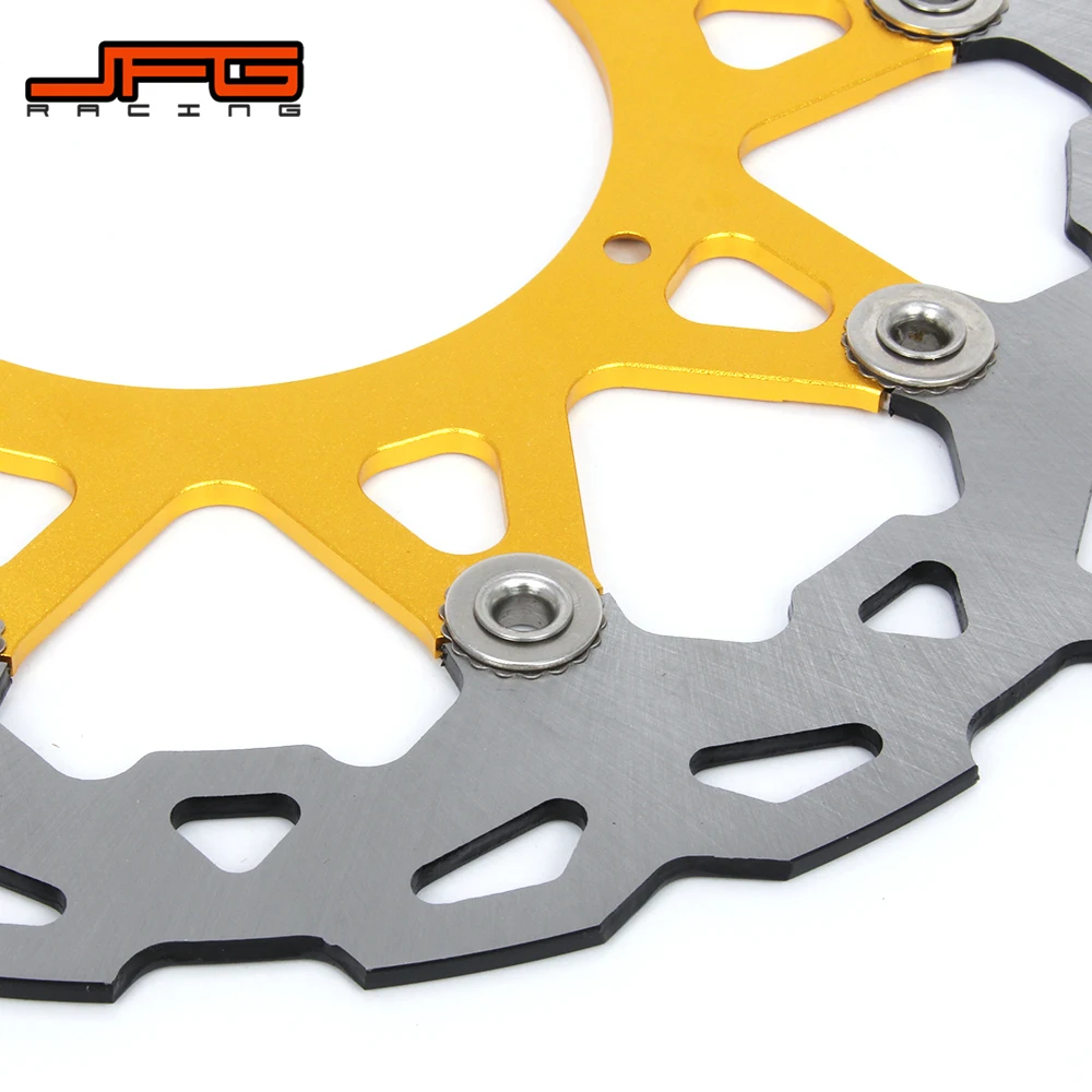 Передние плавающие тормозные диски 320 мм для SUZUKI RMZ250 2007 2015 RMZ450 2005 RMX450 2010 2012 RMZ 250 450