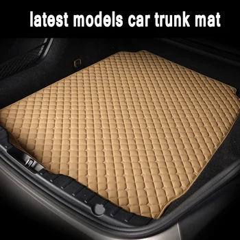 

ZHAOYANHUA Custom fit Car Trunk mats for Nissan X-TRAIL Patrol Tiida Tiida Teana Cedric car styling carpet