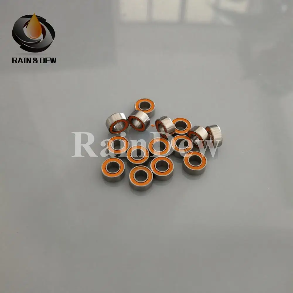 

6Pcs 3X6X2.5mm SMR63 2RS CB 4pcs 4x8x3 SMR84 2RS CB ABEC7 Stainless Steel Hybrid Ceramic Bearing