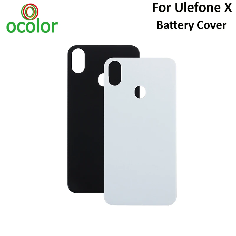 Ocolor для Ulefone X крышка батареи с излучающей пленкой Замена тонкий защитный чехол