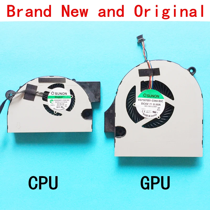 

New laptop CPU cooling fan Cooler radiator Notebook for Acer EG75070S1-C080-S9C 023.1004N.0001 EG75070S1-C060-S9C GPU FAN