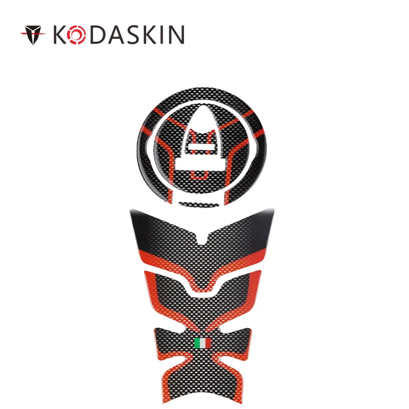 

KODASKIN Tank Traction Gas Pad Knee Fuel Side Grips Protector For DUCATI Monster 797 821 1200