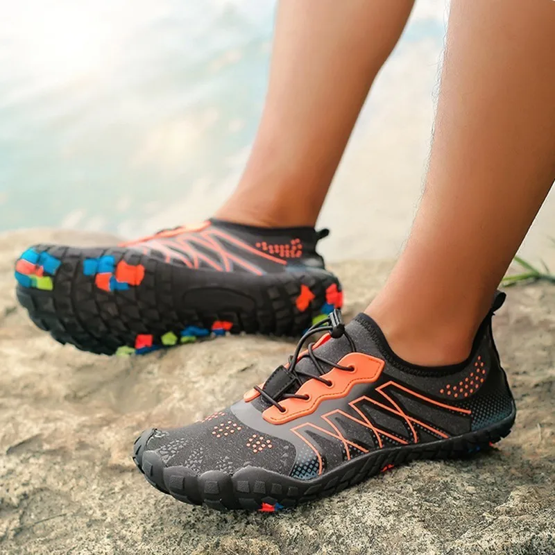 Men Women Durable Hiking Shoes Sneakers Outdoor Climbing Trekking Sport ...