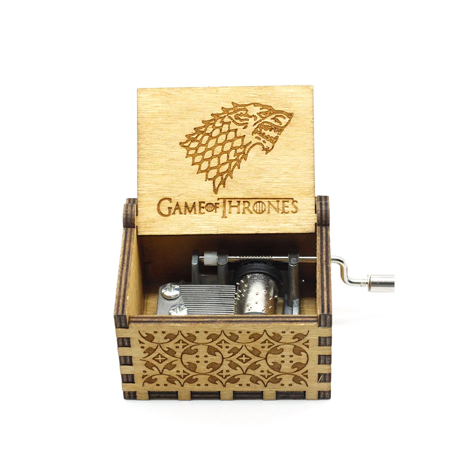 

2018 Hot Pinks Panther Music Box Game Of Thrones Star Wars Sleep Lion TwinkleStar Birthday Present